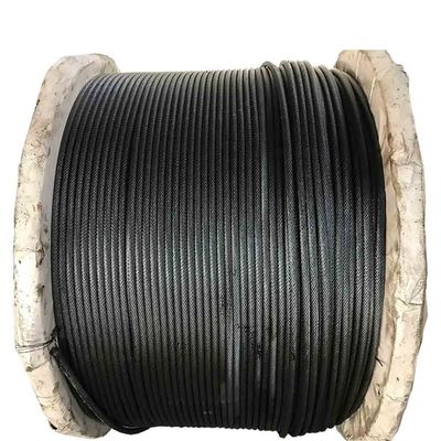 Good price 26mm 6x37 FC Wire Rope Ungalvanized Steel Cable Ropes with Black Oil Construction Special Cold Heading Steel 26mm online