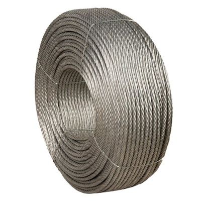 Buy 6x19 FC 10MM Ungalvanized Steel Wire Rope Steel Cable Processing Service for Cutting Stainless Steel Tensile online manufacture