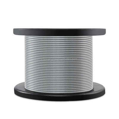 Buy Tolerance ±1% PVC Coated Steel Wire Rope 1/8