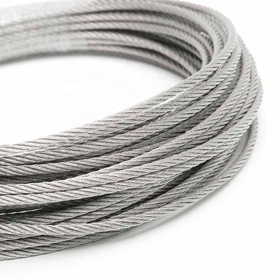 Good price 6X24 7FC Galvanized Steel Wire Rope for Fishing 16mm-90mm Diameter Structure online