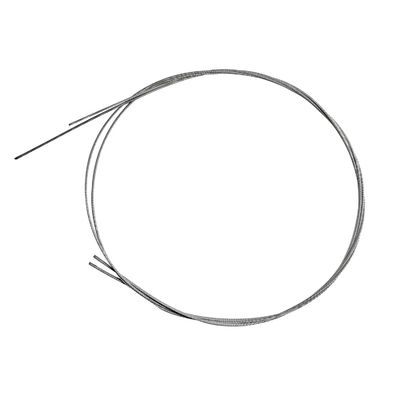 Good price Non-Alloy 8x7 1x19 1.5mm Stainless Steel Control Cable Galvanized Wire Rope for Textile Machinery online