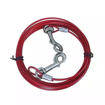 Buy 7x19 Pvc Coated Galvanized Wire Steel Rope Dog Tie Out Cable within Special Free Cutting Steel online manufacture