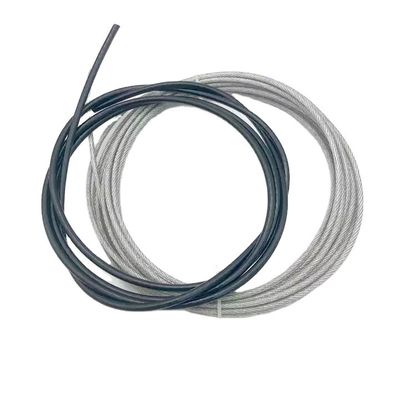 Buy Stainless Steel or Galvanized 1-16mm PVC/NYLON/PU Coated Steel Wire Rope with Standard AiSi online manufacture