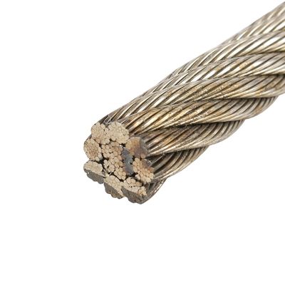 Buy 8xK31WS-EPIWRC Galvanized Wire Rope 1960 Breaking Force 657.6kN Perfect For Cold Heading Steel Construction Applications online manufacture