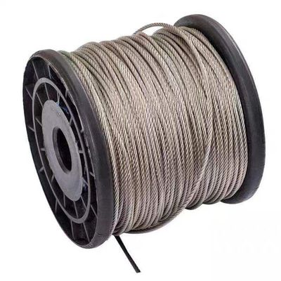 Good price 1000 Meters Length 8 X19 304/316 Stainless Steel Wire Rope Elevator Wire Rope Cable With ±1% Tolerance online