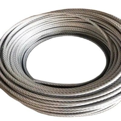 Good price 6X25 6X25fi FC/Iwrc Galvanized Steel Wire Rope for Construction Derrick Oil Well Drilling Affordable and Versatile Solution online