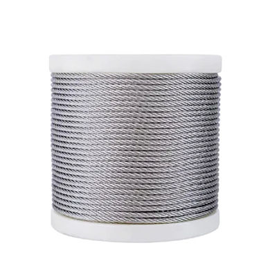 Good price High Strength Non-Alloy Stainless Steel Wire Rope 8mm 9mm 10mm 6X12 7FC 6X24 FC 6X19 FC 6X37 FC for Winch online