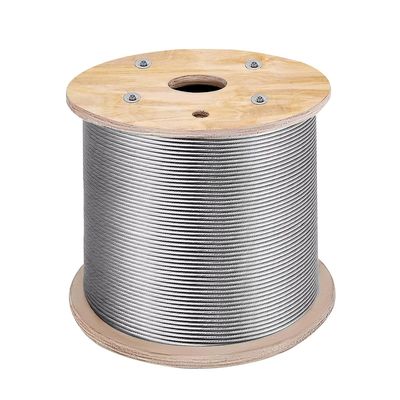 Buy 7*7 Construction PVC Coated Steel Wire Rope for Heavy-Duty Applications Diameter 0.36m to 16mm online manufacture