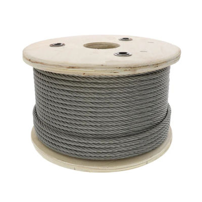 Buy 4mm/4.3mm High Tensile Galvanized Steel Wire Rope With Steel Core Construction online manufacture