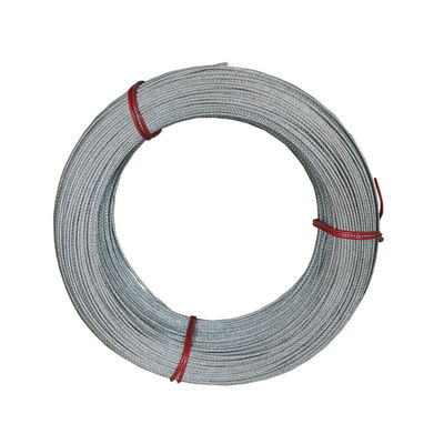 Standard AiSi 6-18mm 8x19s FC Steel Wire Rope Elevator Lift Cable 1370/1770MPa Galvanized for Low-Rise Elevator