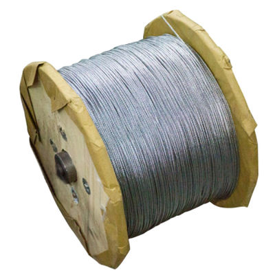 Good price Grade Carbon Steel Galvanized Aircraft Cable Rope MIL-DTL-83420 9.53mm for Military and Aerospace online