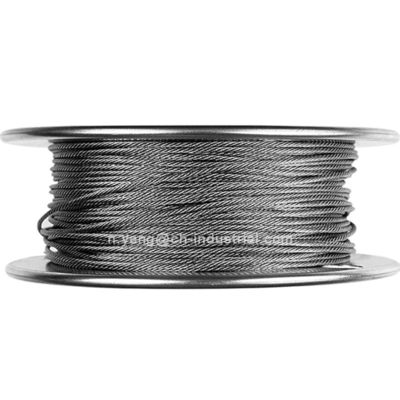 Good price 7x19 Galvanized Steel Wire Rope 3/64
