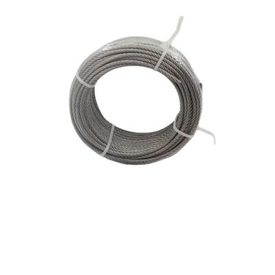 Buy 1X19 Type 316 300 Feet Stainless Steel Cable Railing Wire Rope for Si Content % 0.1 Processing Service Other Grade 300 Series online manufacture