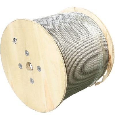 Good price Carbon Steel 6x24 7FC Galvanized Steel Wire Rope JIS 3525 Class A Approx. Weight kg/m 0.115 to 2.15 online