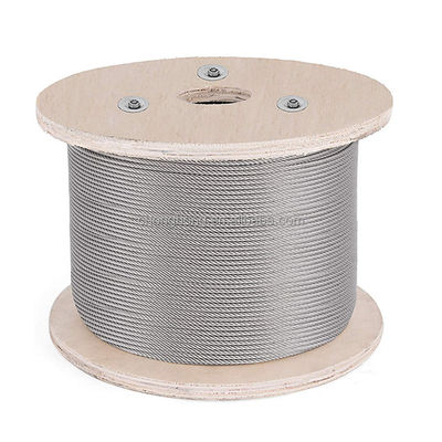 T316 Strands Steel Cable Ropes Decking Railing System With 1/8