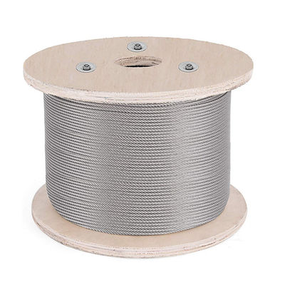 6mm Stainless 304 Cable 316 304 Stainless Steel SS Cable for Balustrade Cable Deck Rails Other Processing Service Offered