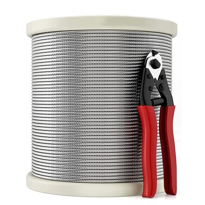 Buy 1x19 Type 316 Stainless Steel Wire Rope Non-coated 3/16