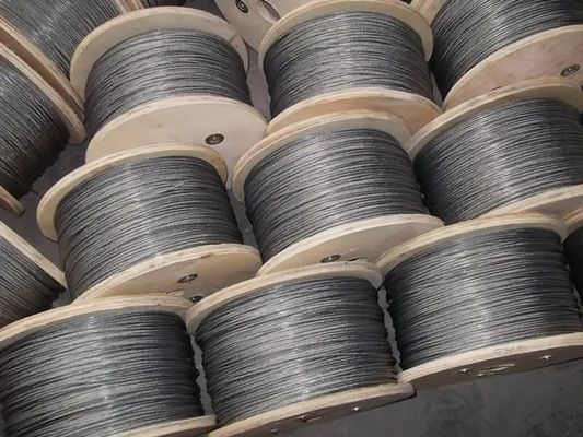 Buy 12mm Steel Cable Rope 6x24 7FC Construction for Manufacture Ropes Wire 1000mtrs Galvanized Steel online manufacture