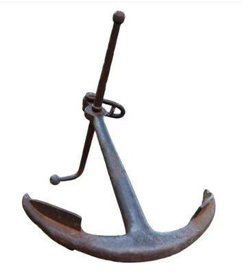 Black Coated Stainless Steel Forged Admiralty Anchor Weight 1000-3000kg for Ship Marine