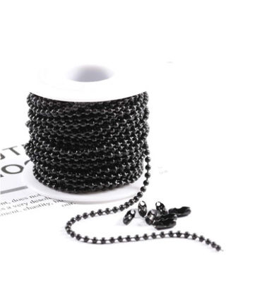 Buy Function Roller Chain Stainless Steel Pre-Cut 2.4mm Ball Chain for Dogtag Customized Size Rustproof online manufacture