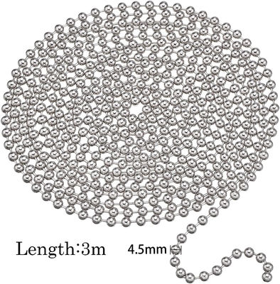 Extension Roller Shade Bead Chain Extender with 10 Pieces Matching Connector for Window Blind Vertical Replacement