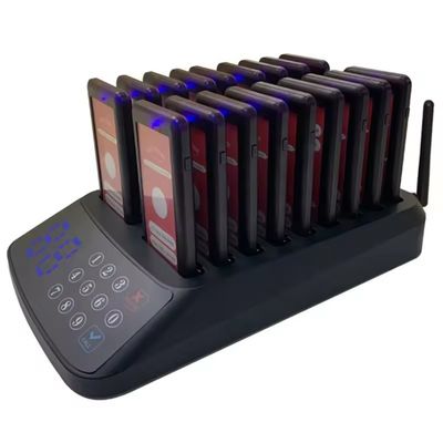 Good Quality Waterproof Wireless Beeper bar Cafe Fast Food Restaurant Queue Calling Vibrate Buzzer Guest Paging System