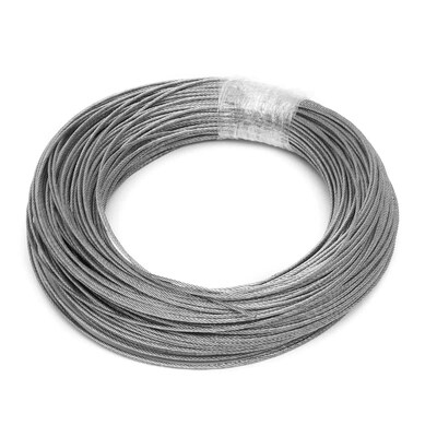 Good price Non-Alloy 1x7 7x7 7x19 Stainless Steel Wire Rope Cable for Industrial Applications online