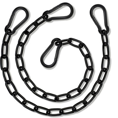 Heavy Duty Hammock Hardware Kit for Punching Bags, Swing Chairs, Indoor & Outdoor Gym (Black)