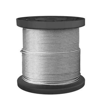 7X7 1/8'' 304 Stainless Steel Wire Rope for Traction