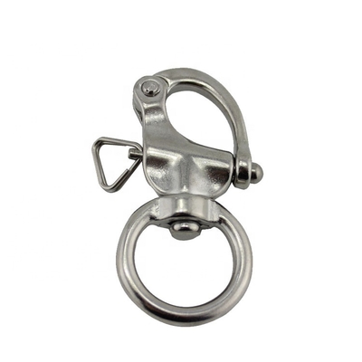Good price 316 Stainless Steel Swivel Eye Snap Shackle 20x65mm online