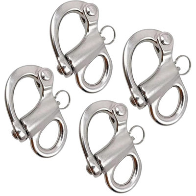 Good price 316 Stainless Steel Snap Hook 35mm for Hoisting Rope Suspension online