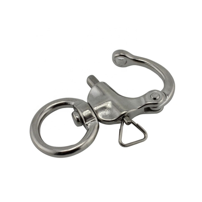 Good price 316 Stainless Steel Swivel Shackle with Safety Bolt Pin online