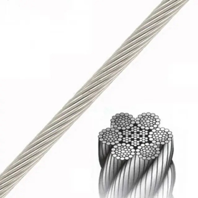 Good price High Carbon Galvanized Steel Wire Rope with 7x7 6x19 and 6x36 Construction for Tower Crane Applications online