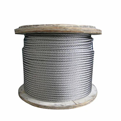 Good price 6x7FC Construction Stainless Steel 316 Wire Rope with 1770MPA Tensile Strength and Electro Galvanized Surface online