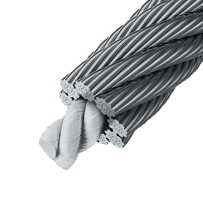 Good price DIN Standard 6x19S+IWR Galvanized Steel Wire Rope with 15-21 Days Delivery and Cutting Service online