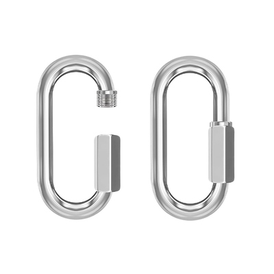 Good price Quick Link Heavy Duty Carabiner Clips Locking Chain Quick Link Connector for Safety Chains online