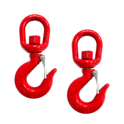 Good price 360 Degree Rotating Crane Swivel Lifting Eye Hook Swivel Chain Hooks for Lifting Chains Port Transportation online