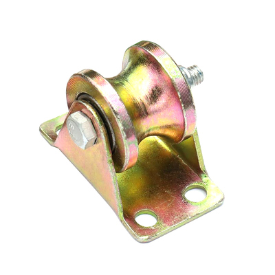 Good price Heavy Duty Rigid Caster Wheel with Bracket U Groove Track Roller online