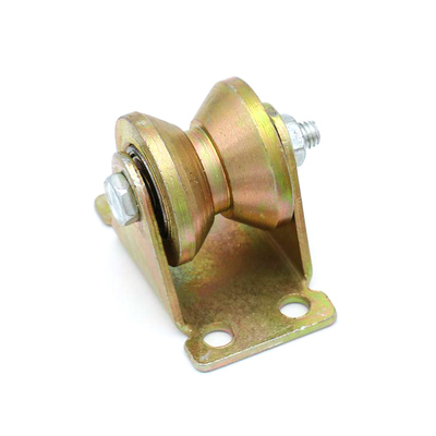 Good price V Type Groove Wheel Yellow Zinc-Plated V -Groove Wheel Sliding Gate Wheels online