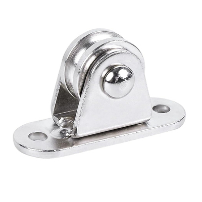 Good price Single Bearing Groove Track Roller for Sliding Gate Guide Roller Sliding Gate Wheel online