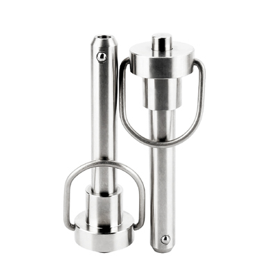 Good price Stainless Steel Ring Handle Locking Pin Ball Lock Pins Quick Release Pin with Button online