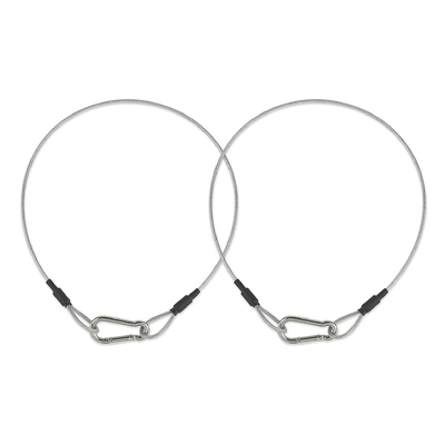 Good price Stainless Steel Wire Rope Sling Safety Cable Sling with Carabiner Lock online