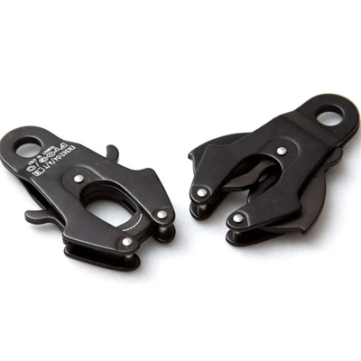 Good price Wholesale Pet Accessories Tactical Dog Leash Carabiner Multi-Function Aluminum Alloy Connectors Clip Frog Buckle online