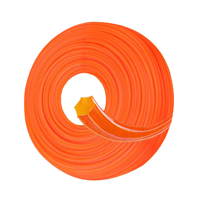 Good price Orange Color Pre-cut Garden Brush Cutter Trimmer Line Hexagonal Nylon Lawn Trimmer Line online