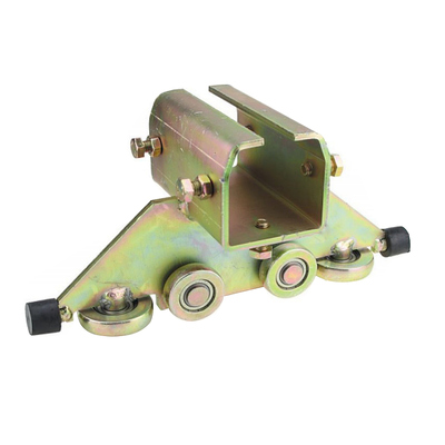 Good price Yellow Zinc-Plated Guide Wheels Heavy-Duty Sliding Wheel for Courtyard online