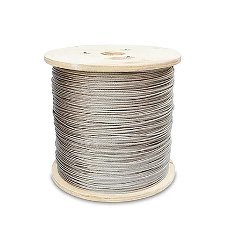 Timing Rope 0.9mm 7*4 Type Galvanized Steel Wire Rope for High Strength Timing and ...