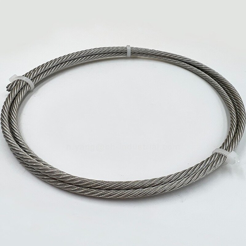 3/64" SS316 Steel Cable Rope SS Cable 7x7 Inox Cable Aisi316 Stainless ...