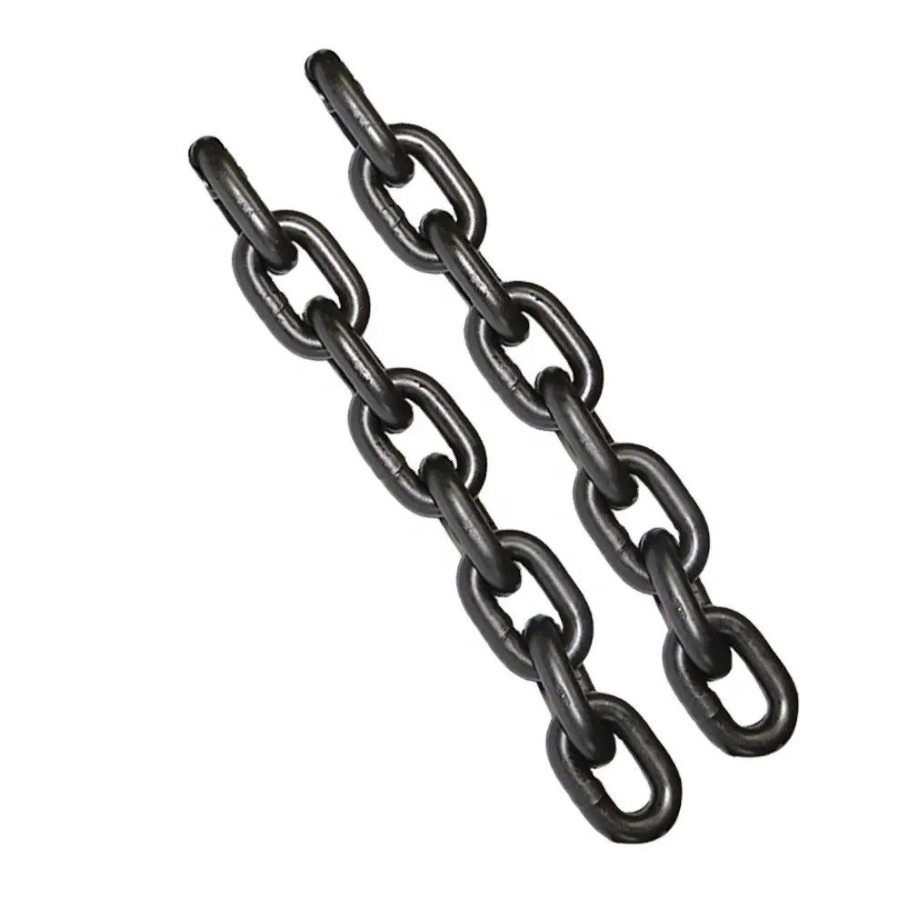G80 3.2mm*9mm Iron Chain For Heavy Duty Load