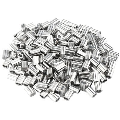 Good price Hourglass Sleeve 8 Character Aluminum Sleeve for Self-Color Surface Cable Ferrule online
