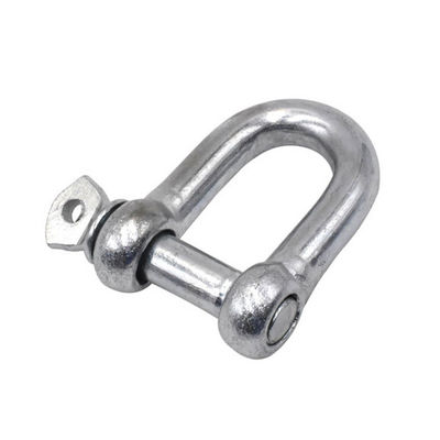 Good price European Type Stainless Steel 304/316 Screw Pin D Shackle for Heavy Duty Applications online